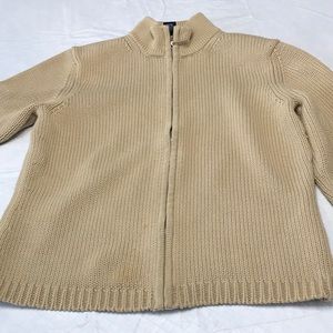 Ann Taylor~ Zipper Front Cardigan 🤎